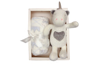 BABY SOFT BLANKET WITH TOY - 27639