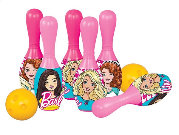 Barbie cheap bowling set