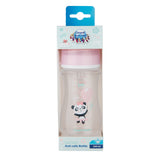 Canpol babies Anti-colic Wide Neck Bottle 240ml PP Easy Start EXOTIC ANIMALS - 35/221_pin