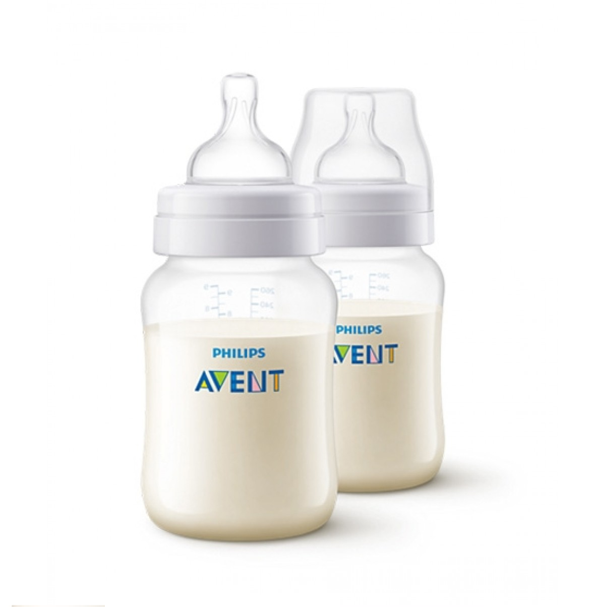 Anti-Colic PP Bottle 260ml Pk2 - SCF813/27