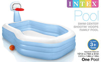 101X74X51 SHOOTIN HOOPS FAMILY POOL - 57183