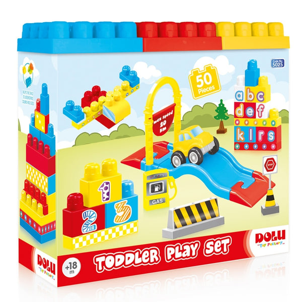 DOLU TODDLER PLAY SET 50 PCS - 5025