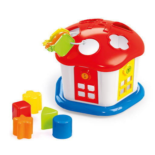 SHAPE SORTER SWEET HOUSE WITH LOCKABLE DOORS - 5096