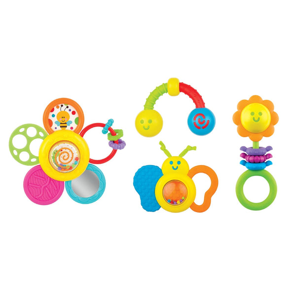 WF GARDEN PAL RATTLE SET - 3207