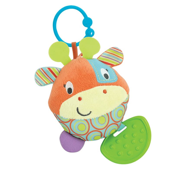 Round Patch the Giraffe Teether Rattle - 0107