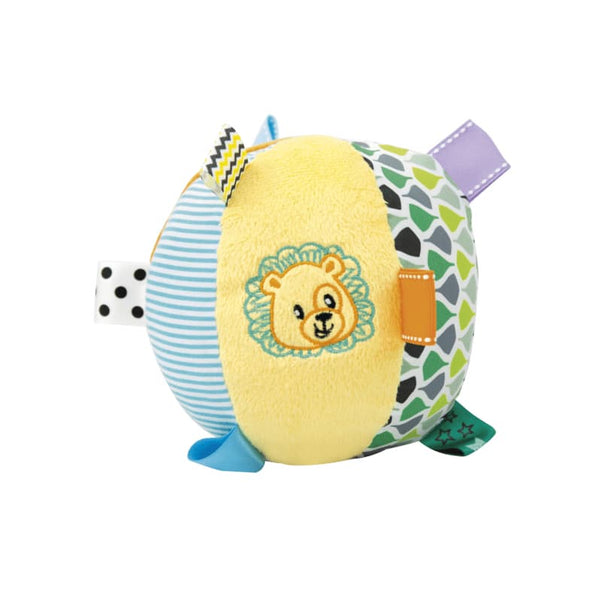 Caesar the Lion Soft Rattle Ball - 0180