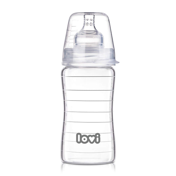 LOVI Diamond Glass Bottle 250 ml Pure - 74/200