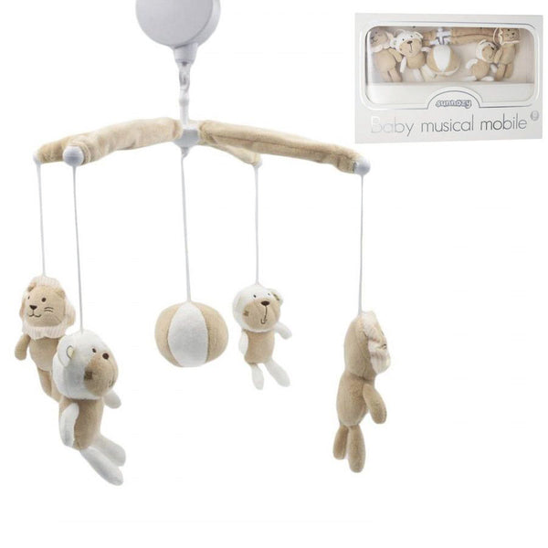 BABY PLUSH TOY MUSICAL COT MOBILE - 30465