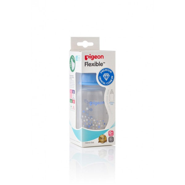 PP STREAM LINE PRINTED BOTTLE 150ML BLUE - A78282