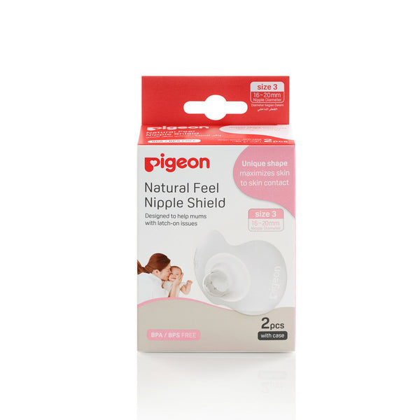 NATURAL FEEL NIPPLE SHIELD SIZE 3 (L) - Q79319
