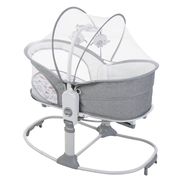 Mastela 6-in-1 Rocker & Bassinet | Grey - 8039