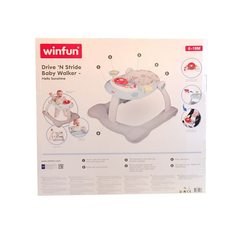 WINFUN DRIVER N STRIDE BABY WALKER - 805300