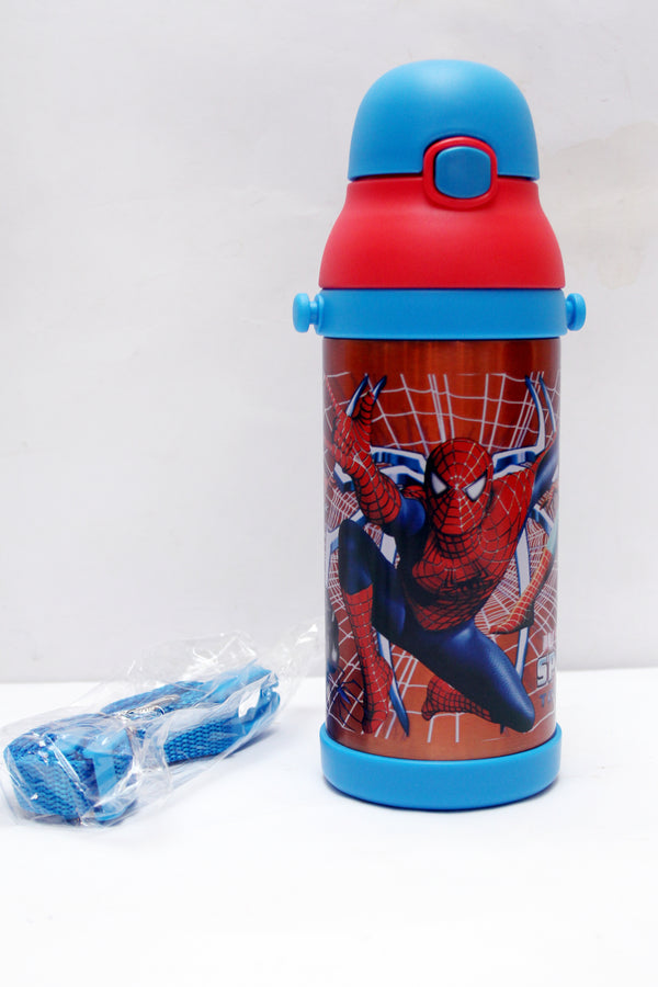 Spider Man Thermal Metallic Water Bottle - 8785/G-350