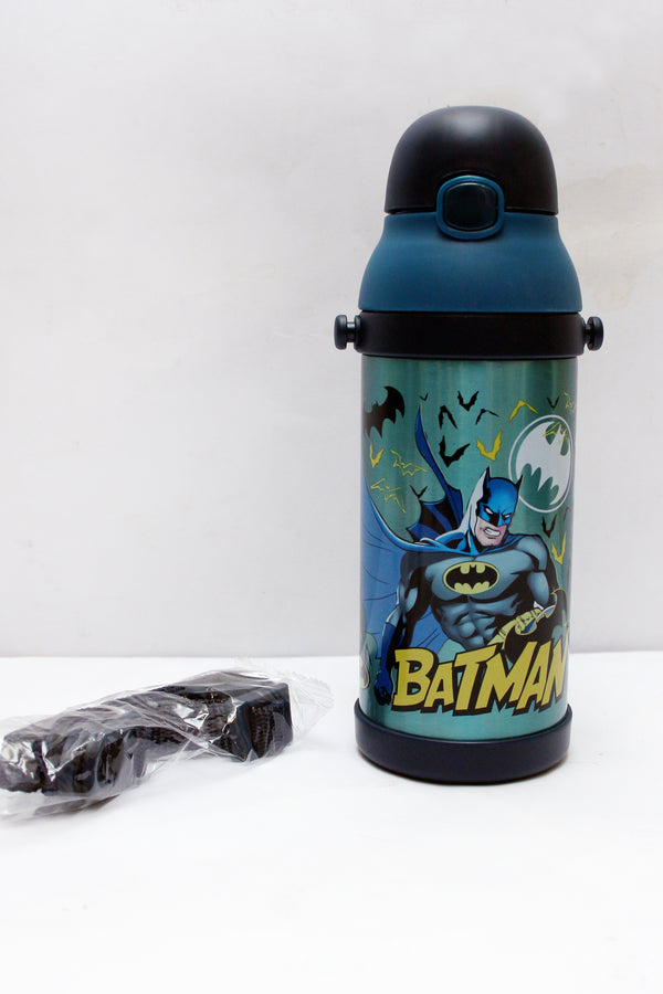 Bat Man Thermal Metallic Water Bottle - 8785/G-350