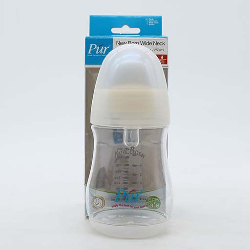 250 ml./ 8 oz. Wide neck Bottle - 1504