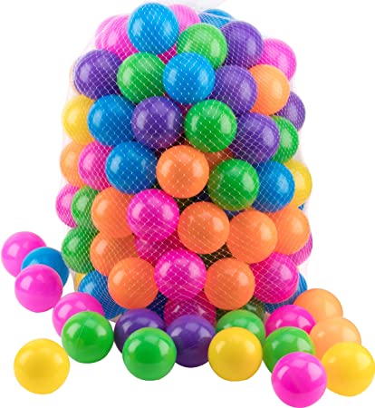 PLASTIC BALLS - PACK OF 50 - 24689