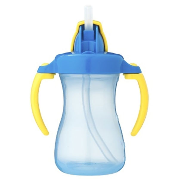 PIGEON PETITE STRAW BOTTLE 150ML, (BLUE) - D149