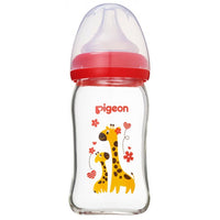 PIGEON WN GLASS BOTTLE 160ML, GIRAFFE - A78026