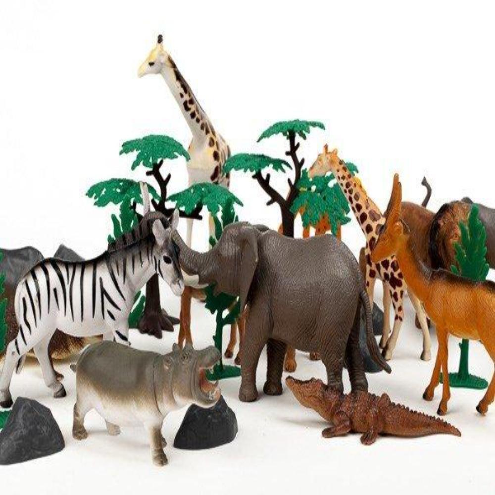 30 pcs Set Wild Animals - D6601