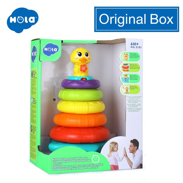 STACKING RAINBOW DUCK - 21617