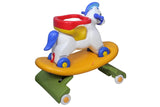 1-2 Years Plastic 3 In 1 Napoleon Horse Riding Toy - NP-4383