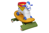 1-2 Years Plastic 3 In 1 Napoleon Horse Riding Toy - NP-4383