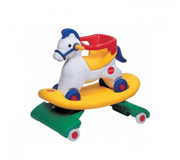 1-2 Years Plastic 3 In 1 Napoleon Horse Riding Toy - NP-4383