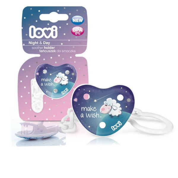 LOVI Soother Holder Night & Day - 10/880