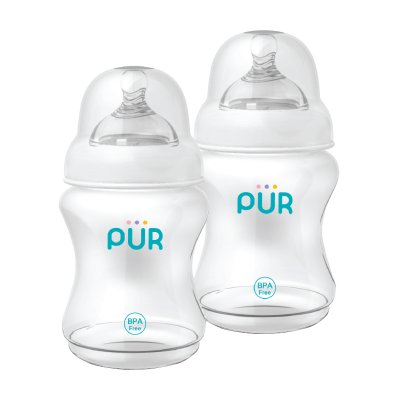 Comfort Feeder Wide Neck Bottle 8 oz./250 ml.-2pk - 1304