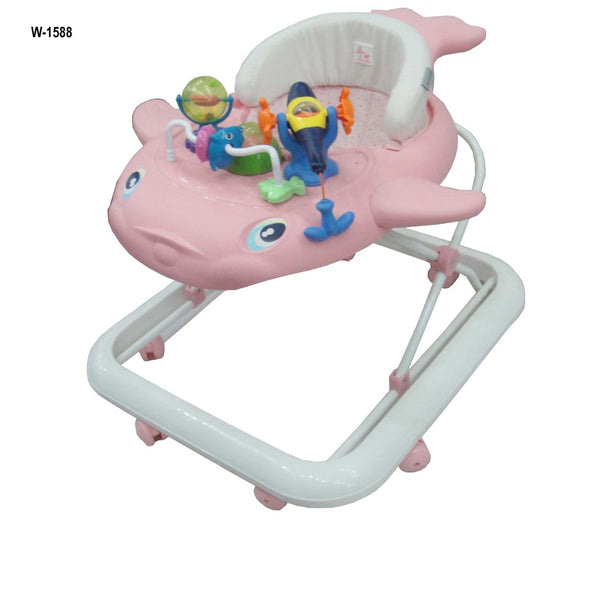 BABY WALKER MAMA LOVE WHALE - W-1588