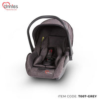 TINNIES BABY CARRY COT GREY - T007