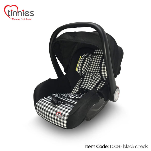 TINNIES BABY CARRY COT CHECK - T008