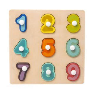 WOODEN PUZZLE NUMBERS - 23122