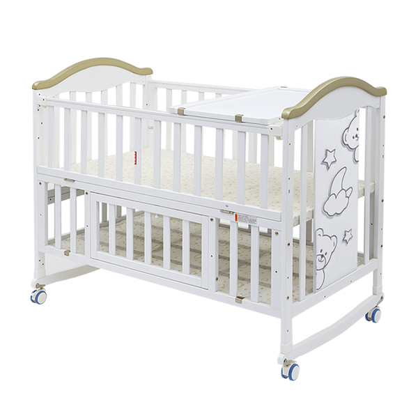 BABY WOODEN COT - 28626