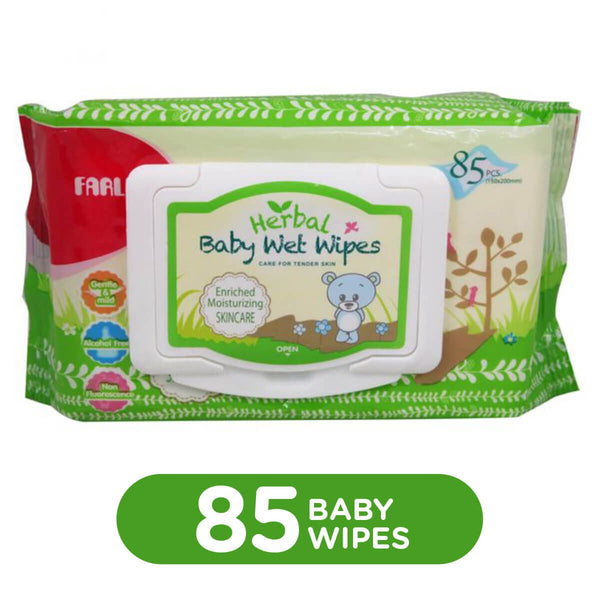 FARLIN BABY HERBAL SKINCARE WET WIPES REFILL 85PCS - DT-006D