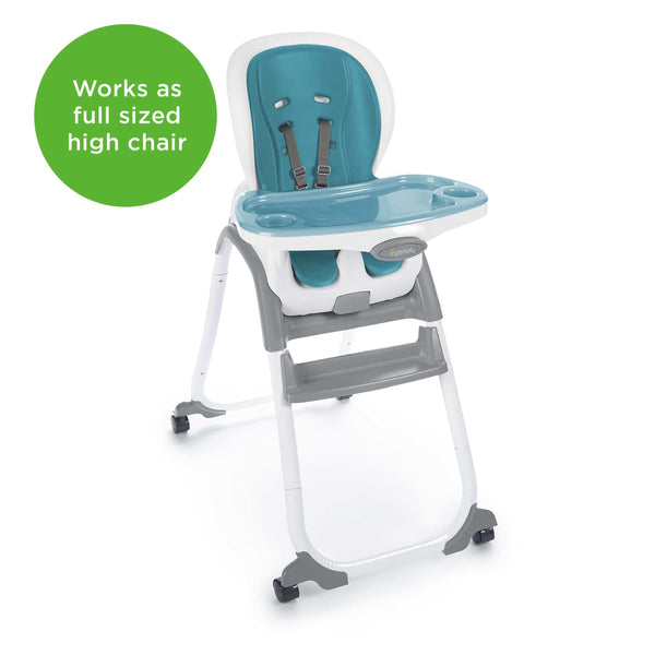 Ingenuity SmartClean Trio 3-in-1 High Chair - Aqua - 11609