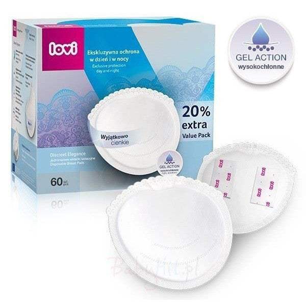 Discreet Elegance Breast Pads 60 pcs White - 19/607