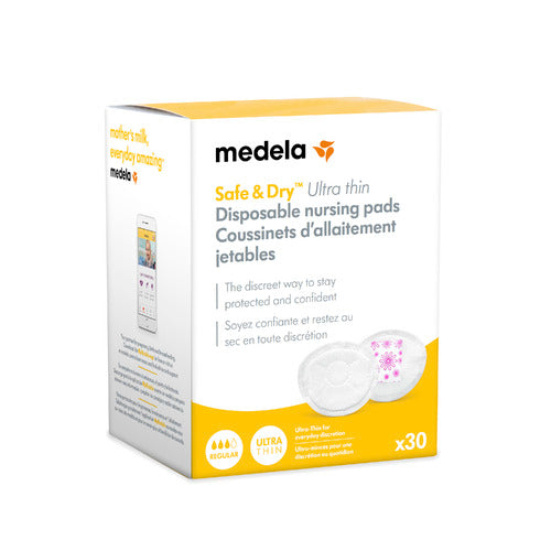 Safe & Dry™ Disposable nursing pads - 30 PCS