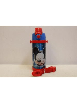 Mickey mouse blue Thermal Metallic Water Bottle