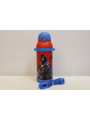 Avengers red Thermal Metallic Water Bottle - MT350