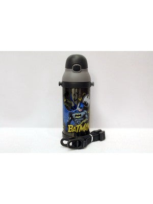 Batman black Thermal Metallic Water Bottle