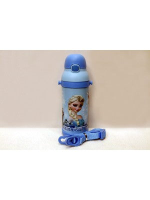 Frozen blue Thermal Metallic Water Bottle