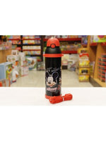 Mickey Mouse Black Thermal Metallic Water Bottle