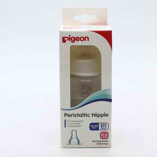 PIGEON SN GLASS BOTTLE 120 ML - A480