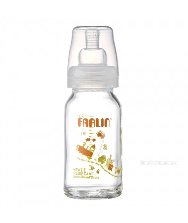 Farlin Feeding Bottle Glass/40Z - TOP-808