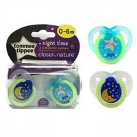 TT 433372 -Pack Of 2 NIGHT TIME SOOTHER 0-6M