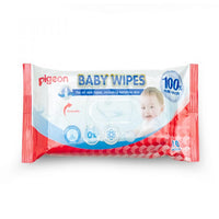 PIGEON BABY WIPES 10 SHEETS 100% PURE - P78129